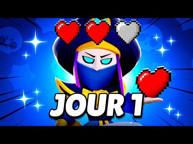 UNE SEULE VIE PAR BRAWLER - Jour 1 | Brawl Stars Hardcore