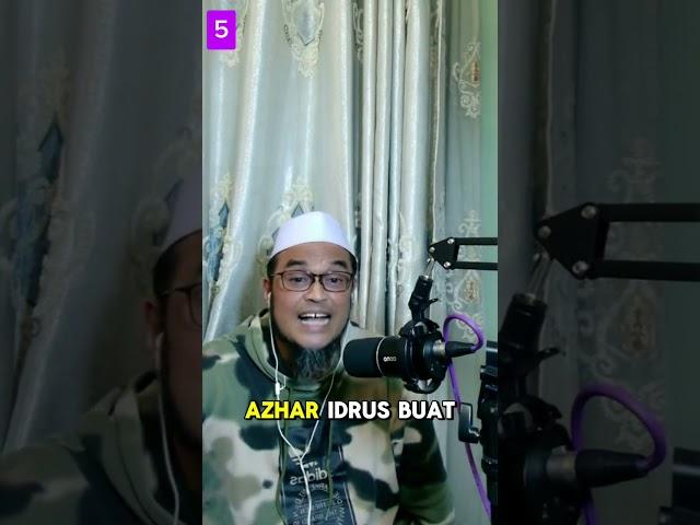 part.5 ustaz azahar idrus jangan jadi batu api jangan huru harakan keamanan negara