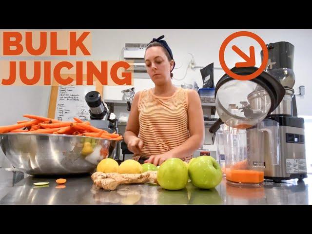 BULK JUICING on the Kuvings CS700 - Commercial Juicer Review