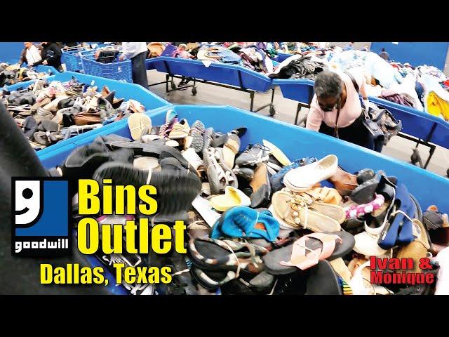 Thrifting the Goodwill Bins - Goodwill Outlet Dallas, Texas