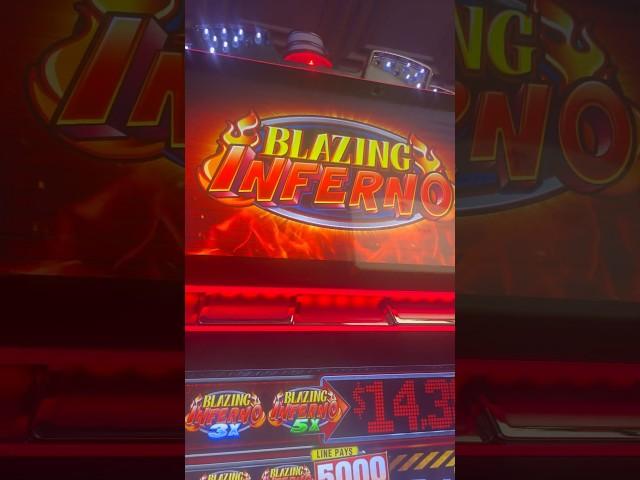 Blazing Inferno  Featuring RANDOM RESPIN #slots #vegas