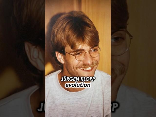 Evolution of Jürgen Klopp ️