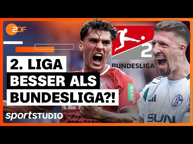 Mehr Spannung und Attraktivität? 2. Bundesliga wird zunehmend beliebter | Bolzplatz | sportstudio