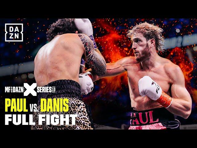 FULL FIGHT | Logan Paul vs. Dillon Danis (Misfits x DAZN X 10: The Prime Card)