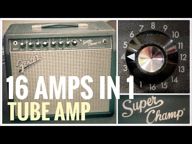 Fender Super Champ X2 - Actually sounds like 16 different TUBE AMPS!