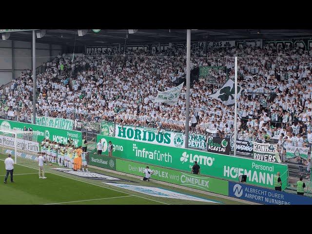 Atmosphere at Sportpark Ronhof: Home of SpVgg Greuther Fürth