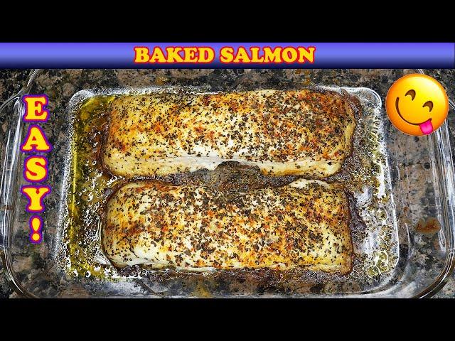 Easy Baked Salmon in Mayonnaise! So good and so easy to make! | POTS & PANS