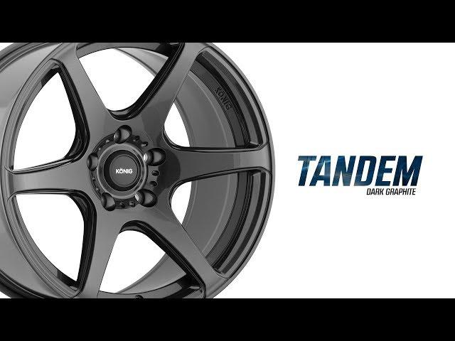 KONIG TANDEM - Dark Graphite | Konig Wheels