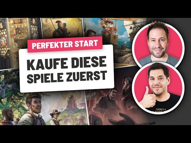 Die BESTEN Brettspiele für die erste Sammlung