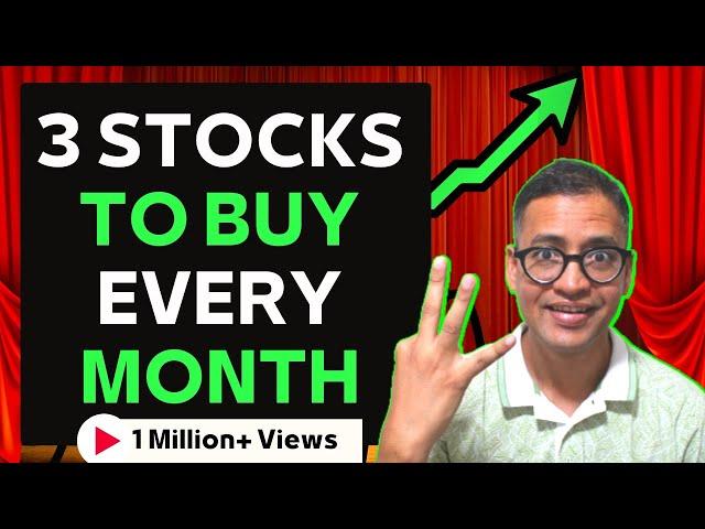 3 BEST Stocks To Buy Now Every Month | Investing For Life | Rahul Jain