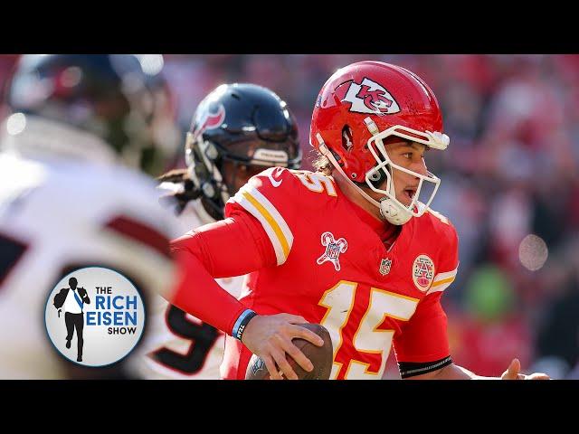 Rich Eisen's Message to Mahomes' & Chiefs' Detractors after KC Improves to 14-1 with WK16 Texans Win