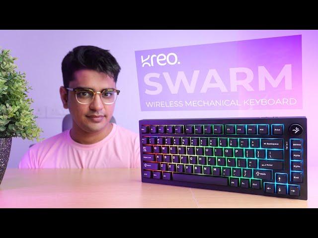 Kreo Swarm Wireless Mechanical Gaming Keyboard Review | Excellent Value Under ₹6,000/-