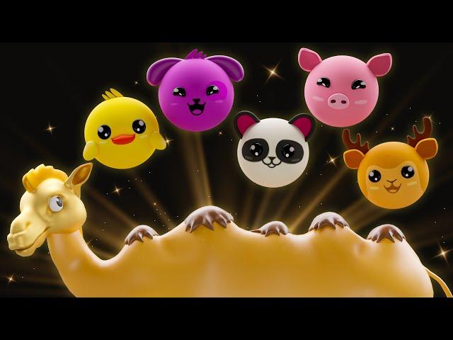 Alice The Camel Song  | Baby Sensory - High Contrast Fun Animation  and Dance Party 