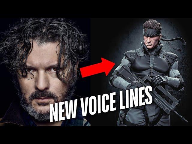 David Hayter confirms new voice lines for metal gear solid