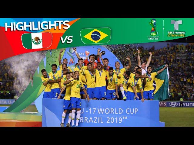 México vs. Brasil: 1-2 Goals & Highlights | Copa Mundial Sub-17 | Telemundo Deportes