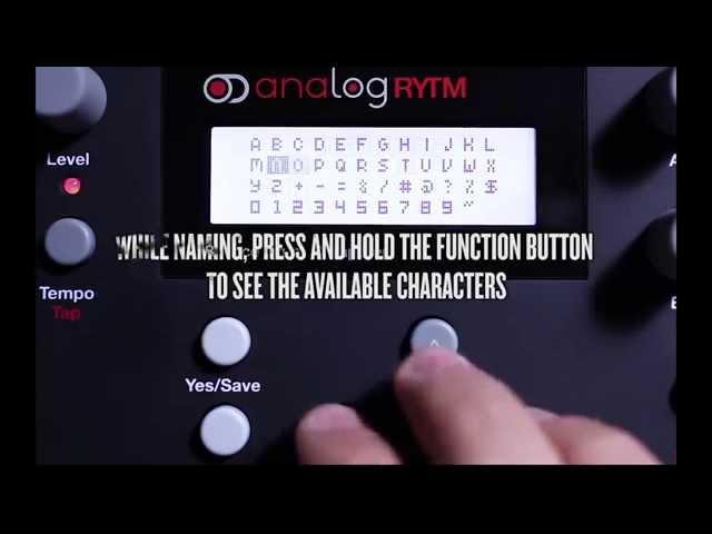 Transferring Samples to the Analog Rytm