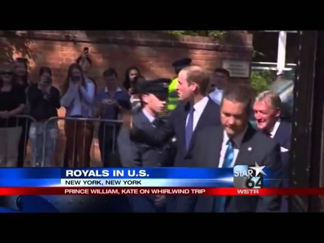 Prince William, Princess Kate begin 3-day visit in US