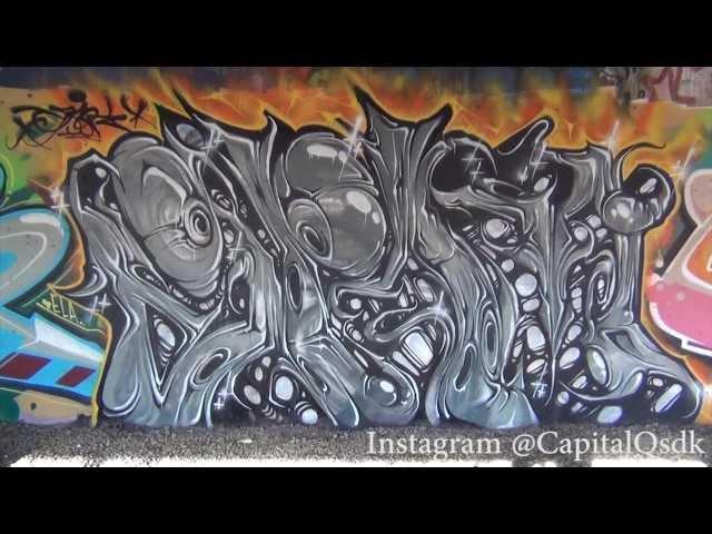 Graffiti Video of The Grominator - Canadian Graff