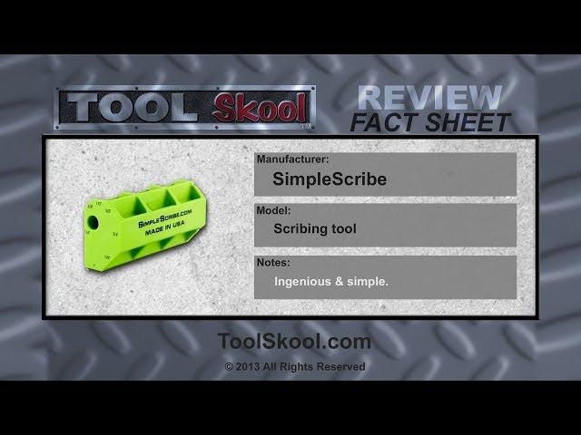 SimpleScribe Scribing Tool - Inventor's Corner - Review