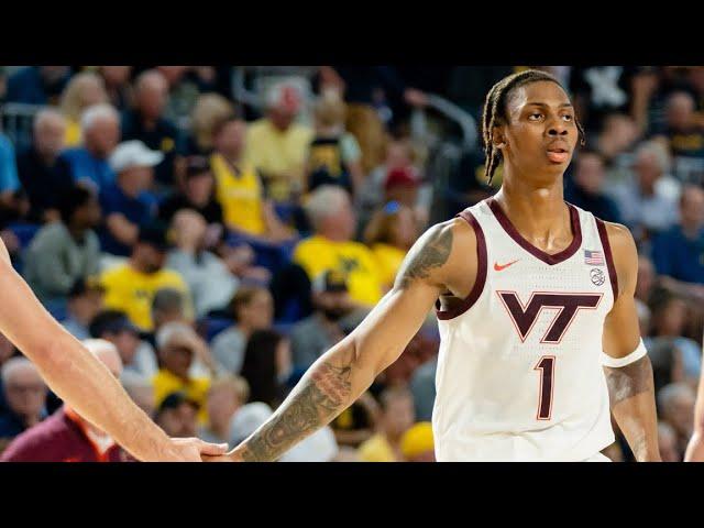 Virginia Tech Fall to Michigan 75-63 Toibu Lawal 2-3FG 1-13PTS 3REB 14PTS #thevirginiatechshow