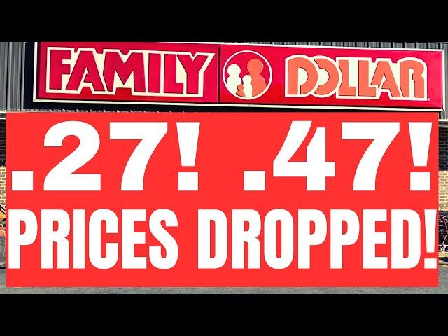  CLEARANCE PRICES!! | FAMILY DOLLAR!!