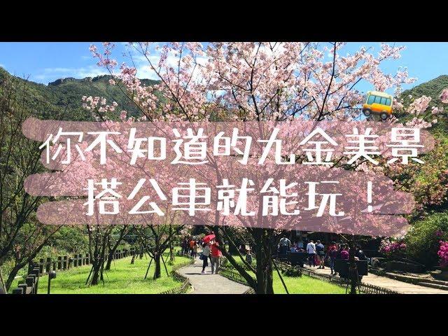 【Vlog】搭公車這樣玩！不一樣的九金美景都在這！(九份、金瓜石、報時山、陰陽海)