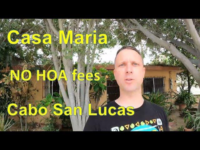 House in Cabo San Lucas for sale – NO HOA fees