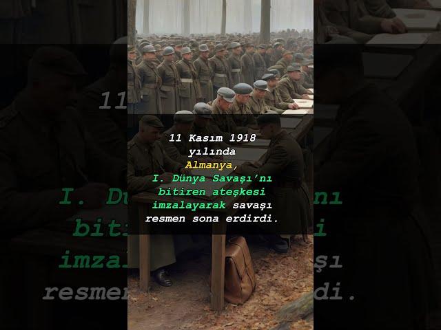 Birinci Dünya Savaşı'nın Sonu #history #tarih #birincidünyasavaşı