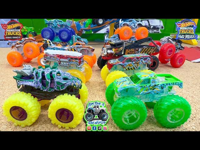 Toy Monster Truck Reveal | Episode #53 | ALL NEW HotWheels Big Rig & Power Smashers PLUS Play set!