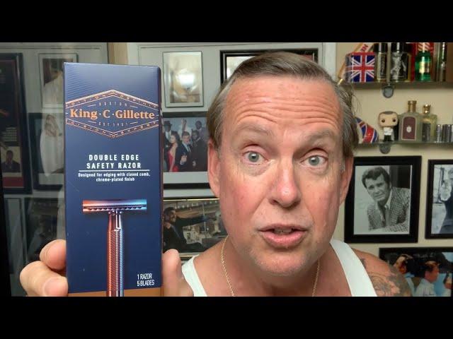 King C. Gillette Safety Razor. First use and opinion. Fresh off the shelf at Walgreens.