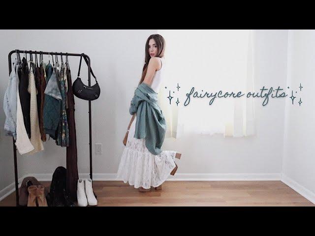 fairycore lookbook | fairy grunge & soft fairy outfits | fairycore aesthetic fashion