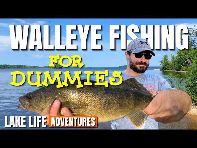 Walleye Fishing For Beginners | Tips And Tricks | How To Catch and Cook Walleye