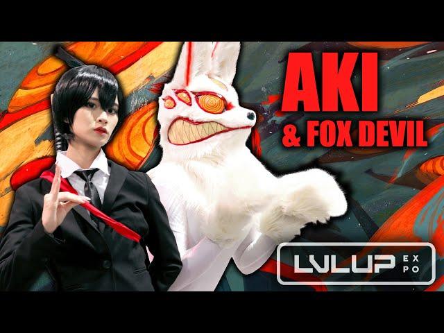 Aki Summons The Fox Devil Into LVL UP EXPO 2023 ft. Lucky Lai