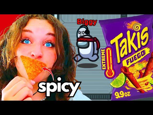 EAT SPICY CHIPS IF YOU LOSE AMONG US Gaming w/ The Norris Nuts