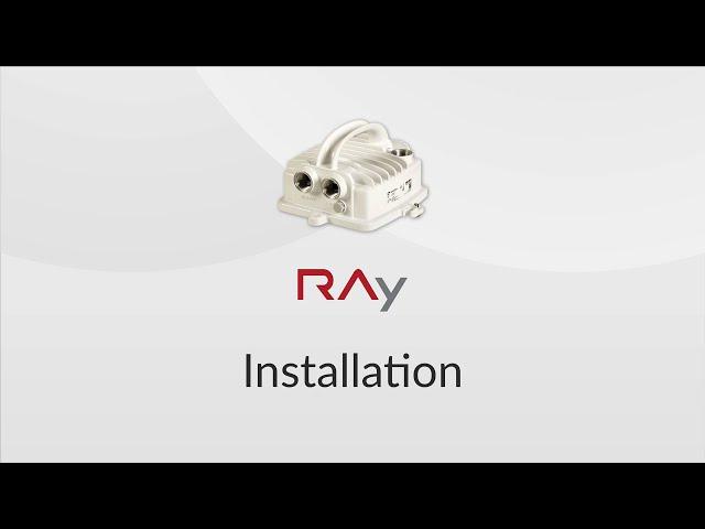 RAy Tutorial – Installation