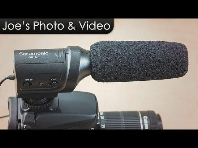 Saramonic SR-M3 Lightweight Directional Condenser Microphone - Review With Audio Samples