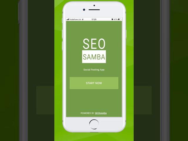 SeoSamba Social Marketing Application. Social Accounts Authentication