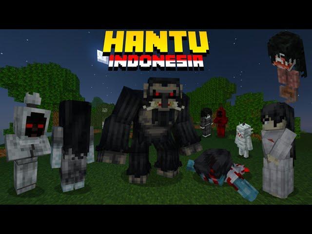 ADDON HANTU INDONESIA PALING MENYERAMKAN Di Minecraft