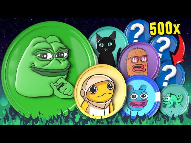 PEPE + Top 8 *BEST* Meme Coins to Make Millions