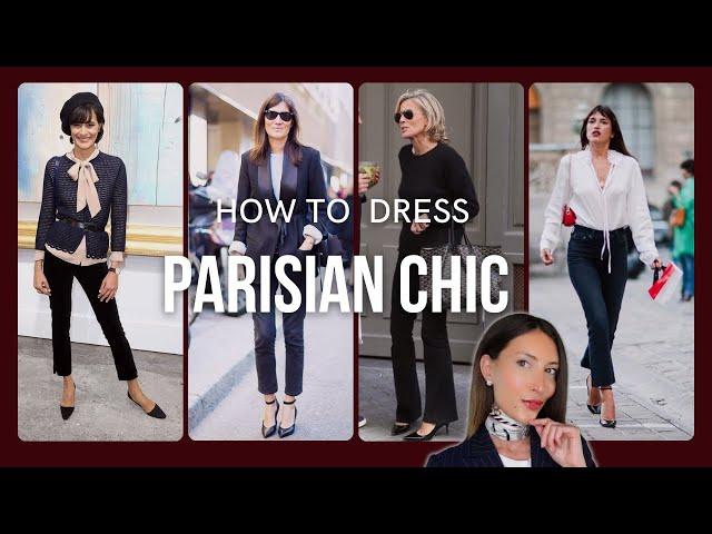 HOW TO DRESS PARISIAN CHIC - FRENCH FASHION SECRETS FOR WOMEN OVER 50