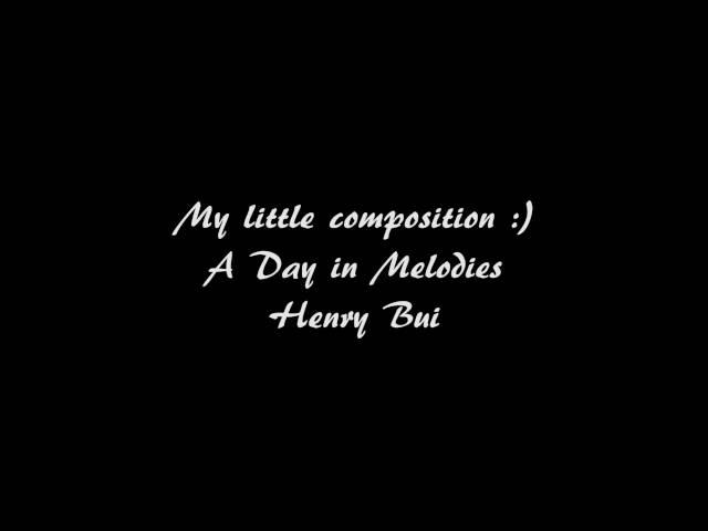 Henry Bui - A Day in Melodies