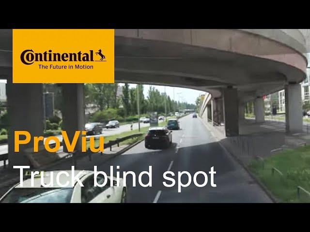 Continental ProViu Mirror — truck blind spot monitoring system | Continental Automotive