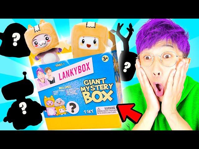 UNBOXING *ALL NEW* LANKYBOX MERCH!? (SECRET TOYS REVEALED!)