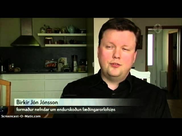 Fæðingarorlof á Íslandi - Kastljós 6. maí 2015