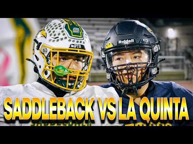 Saddleback vs La Quinta Game Comes Down To The Wire CIFSS Playoff BANGER‼️