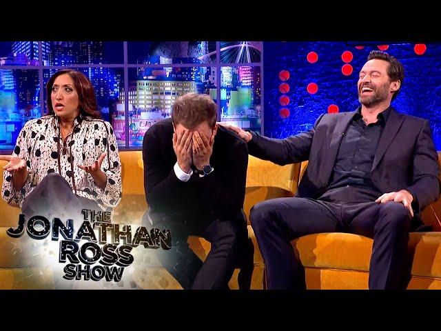 Hugh Jackman & Taron Egerton Can't Handle Shazia Mirza's Brazilian Chat | The Jonathan Ross Show