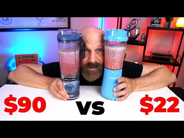 Blender Showdown! $90 Ninja Blast Max vs $22 Hamilton Beach! SURPRISING Results!