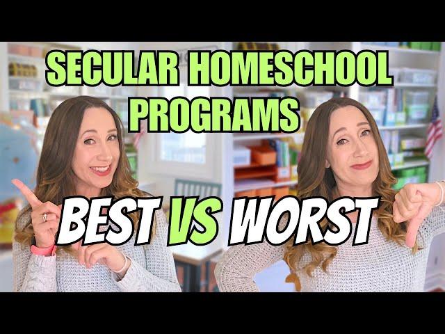 BEST Secular Online Homeschooling Programs - 7 Secular Online Homeschool Curriculums for 2024!