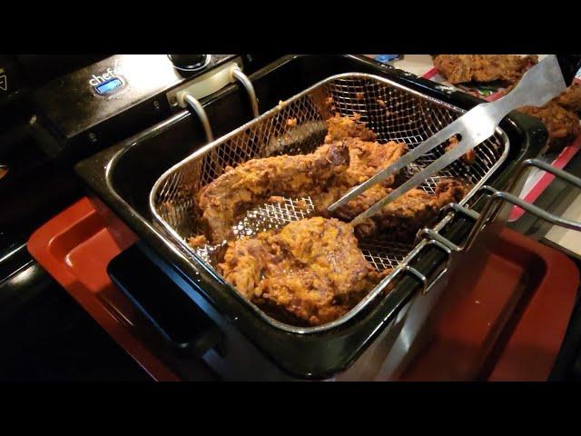 How to Cook Fried pork Neckbones,