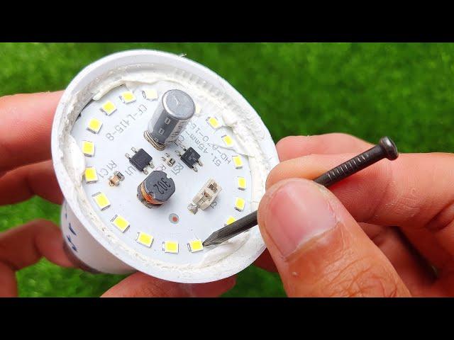 5 Easiest Ways to Repair Broken LED Bulbs in Your Home! LED Light Fix